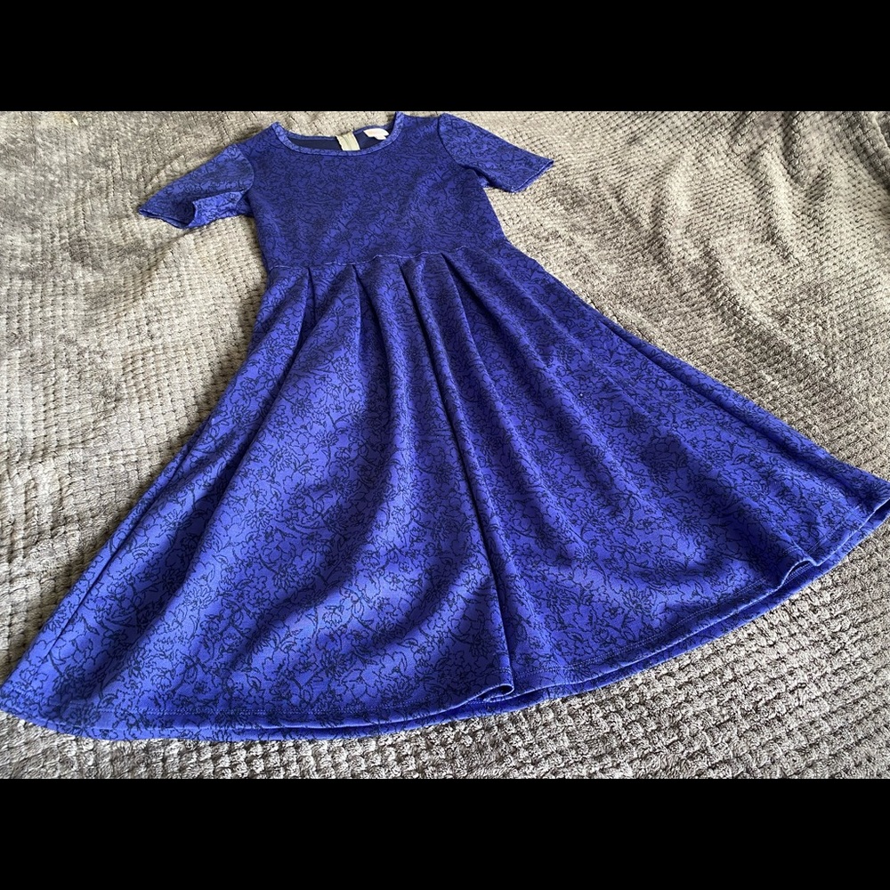 LLR Amelia dress in royal blue